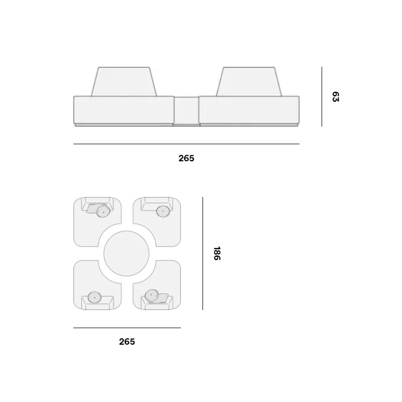 Moon Island Concept 2  - Manutti 