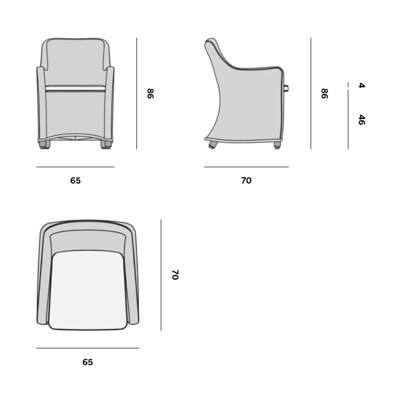 San Diego Chair  - Manutti 