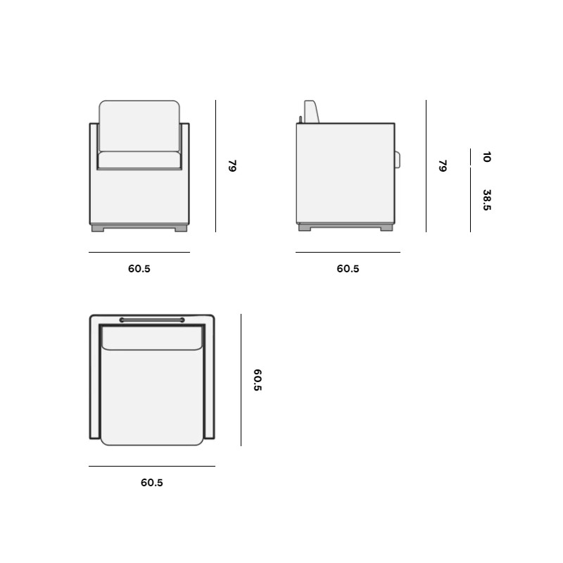 Zendo Chair  - Manutti 