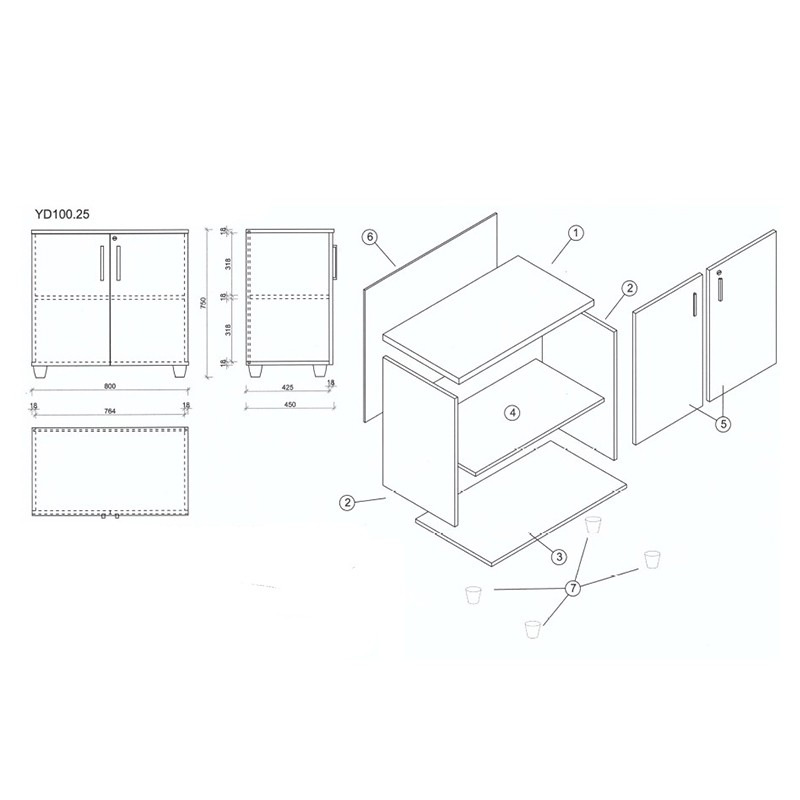 YD100.25  - Yasmin Decor 