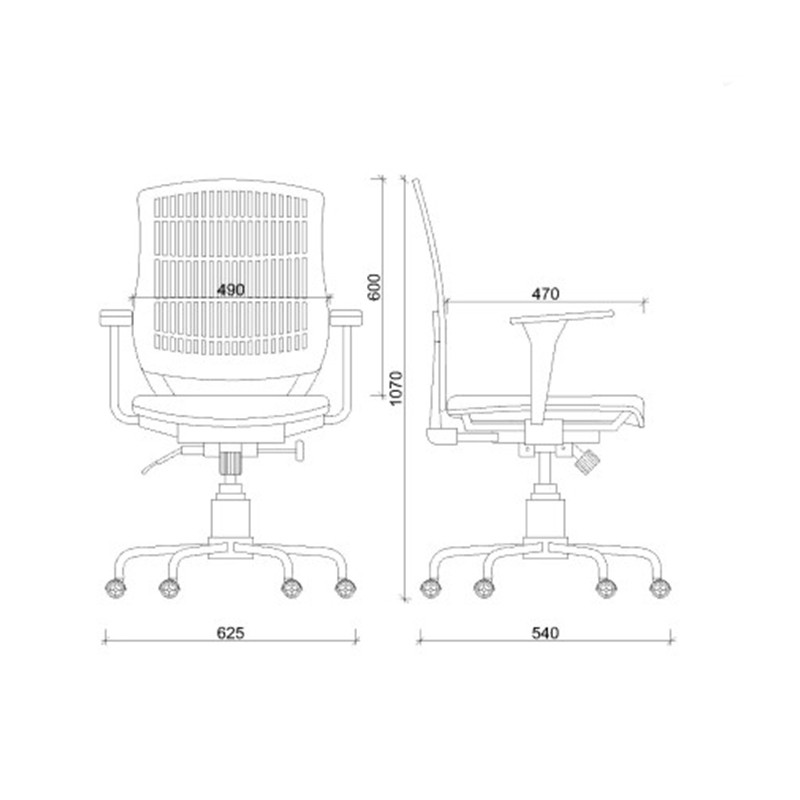 YD200 119 Office Chair  - Yasmin Decor 