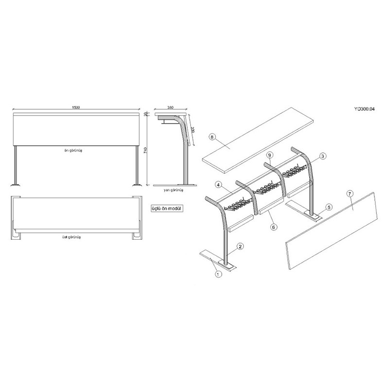 YD300.04  - Yasmin Decor 