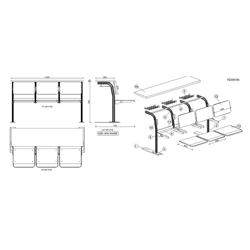 YD300.05  - Yasmin Decor 