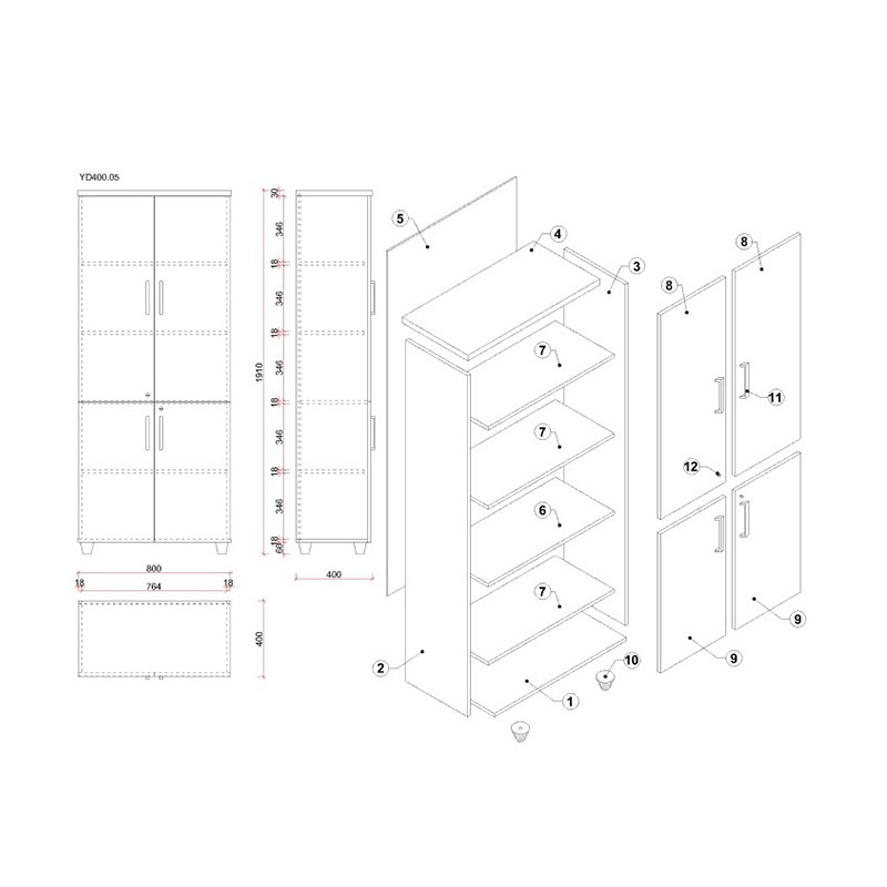 YD400.05  - Yasmin Decor 