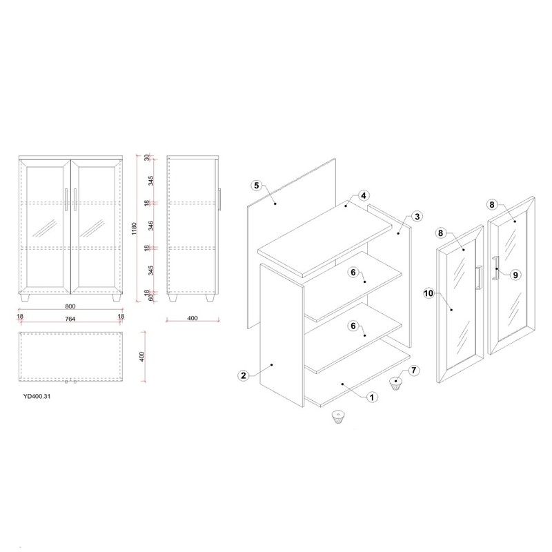 YD400.31  - Yasmin Decor 