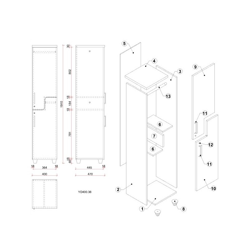 YD400.38  - Yasmin Decor 