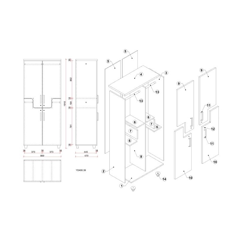 YD400.39  - Yasmin Decor 