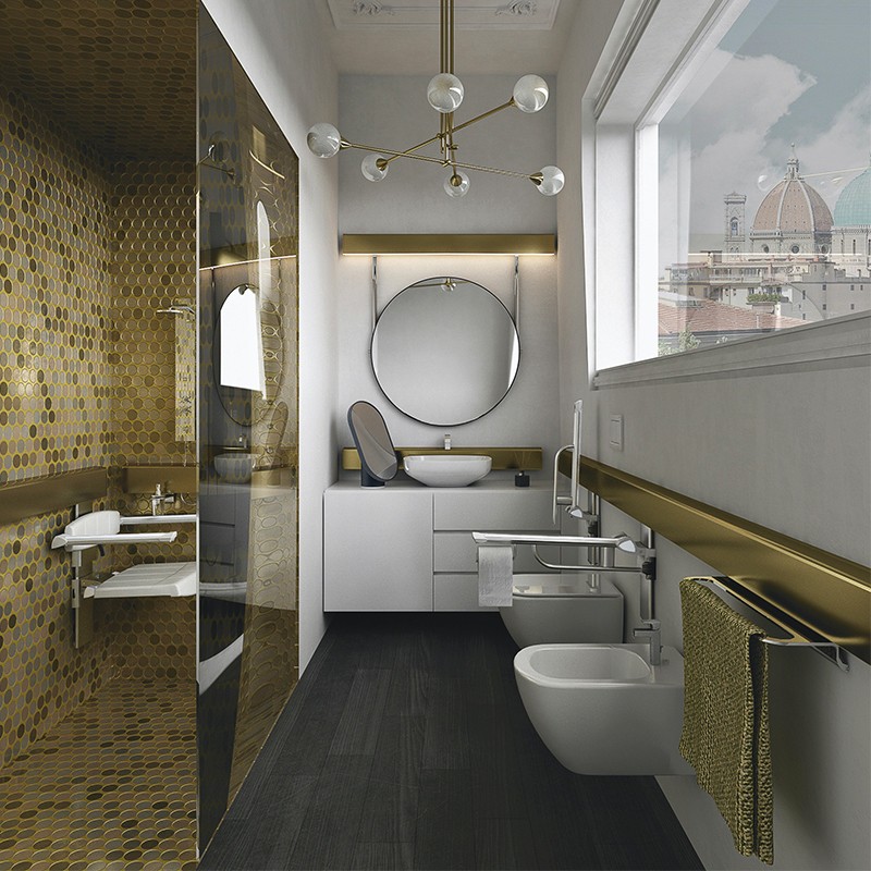 Toilet Paper Holder For Horizontal Track Profilo Smart