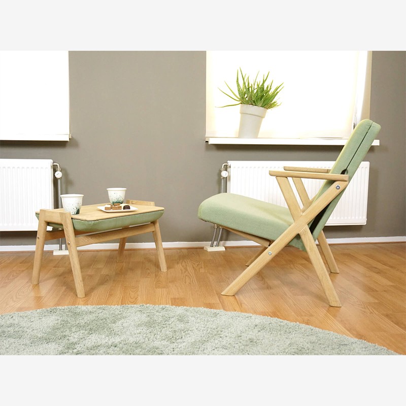Hybrid Chair And Footstool Studio Lorier