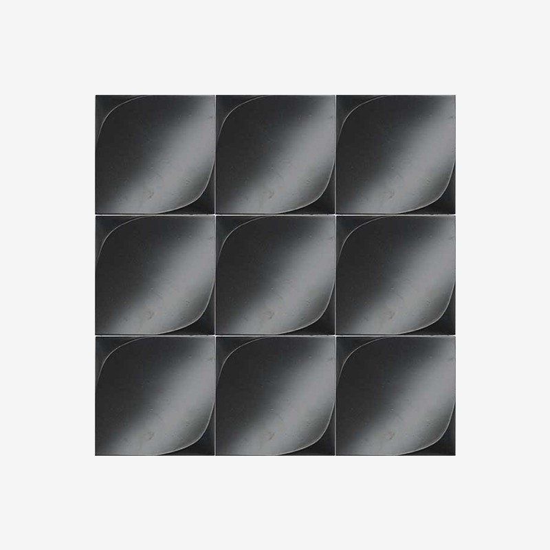 Wave 3d Cement Tile Metallic Colors Arvex