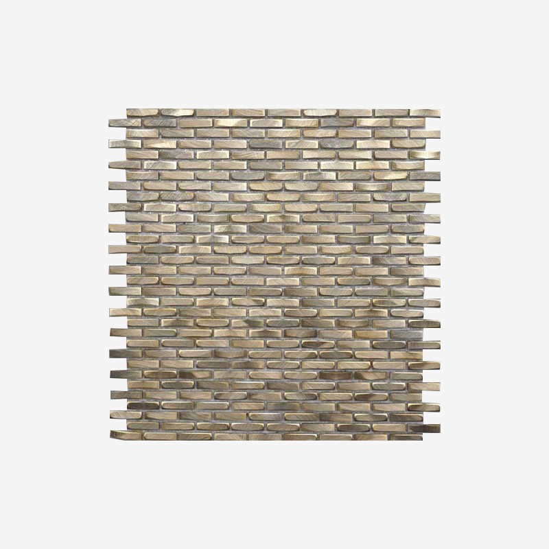Aluminum Mini Brick Mosaic Arvex