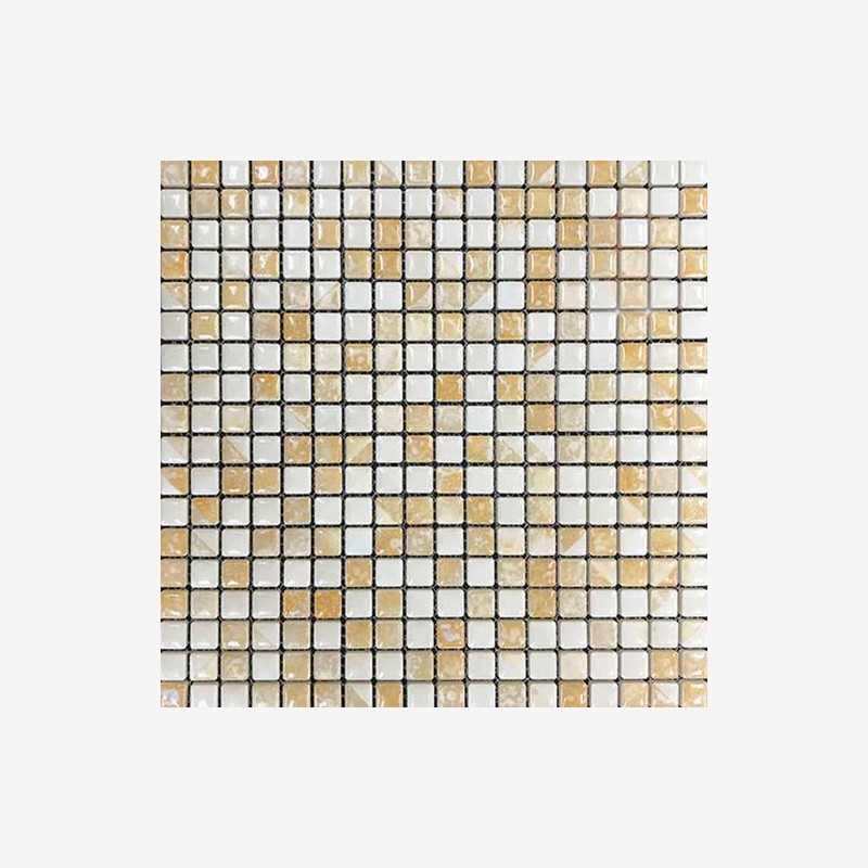 Glazed Porcelain Domed Squares Mosaic Arvex