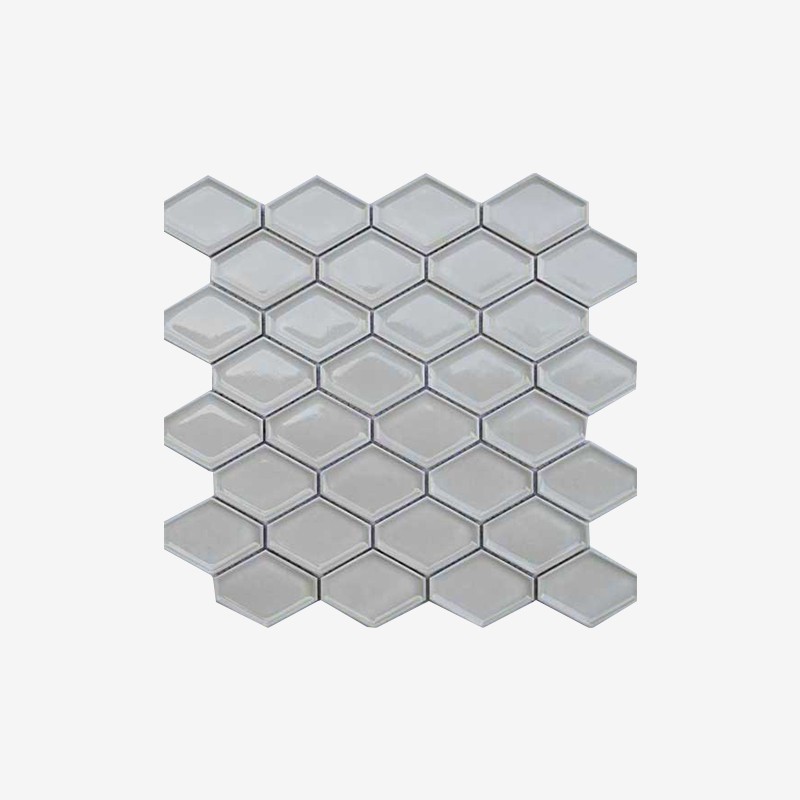 Elongated Hexagon Porcelain Mosaic Arvex