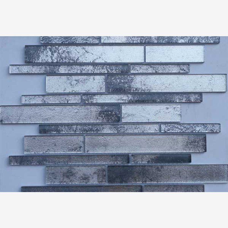 Antique Mirror Look Laminated Glass Mosaic Arvex
