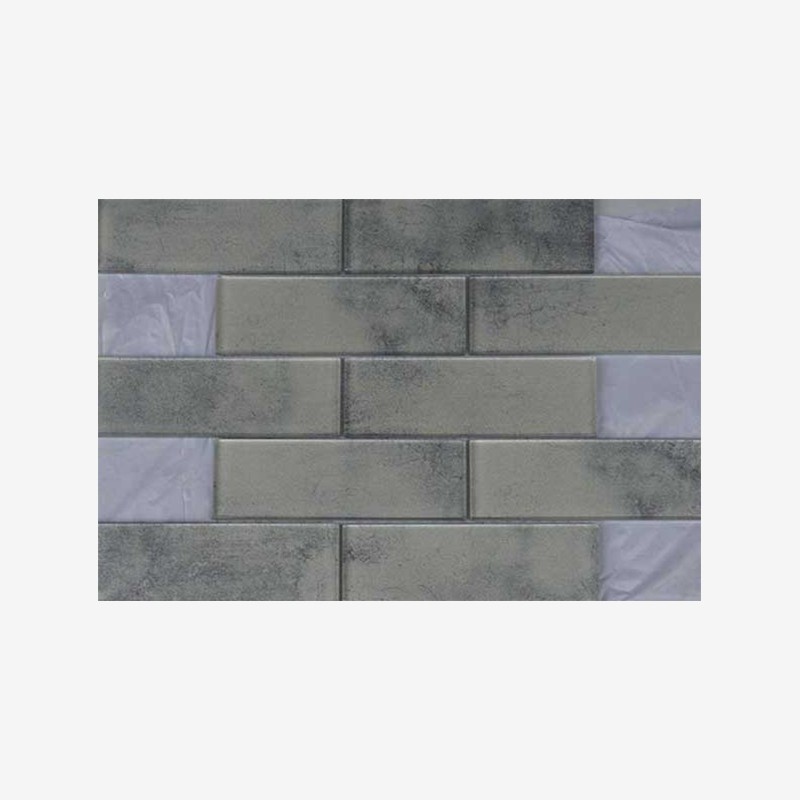 Digital Printed Glass Tiles Stacked Mounting Arvex