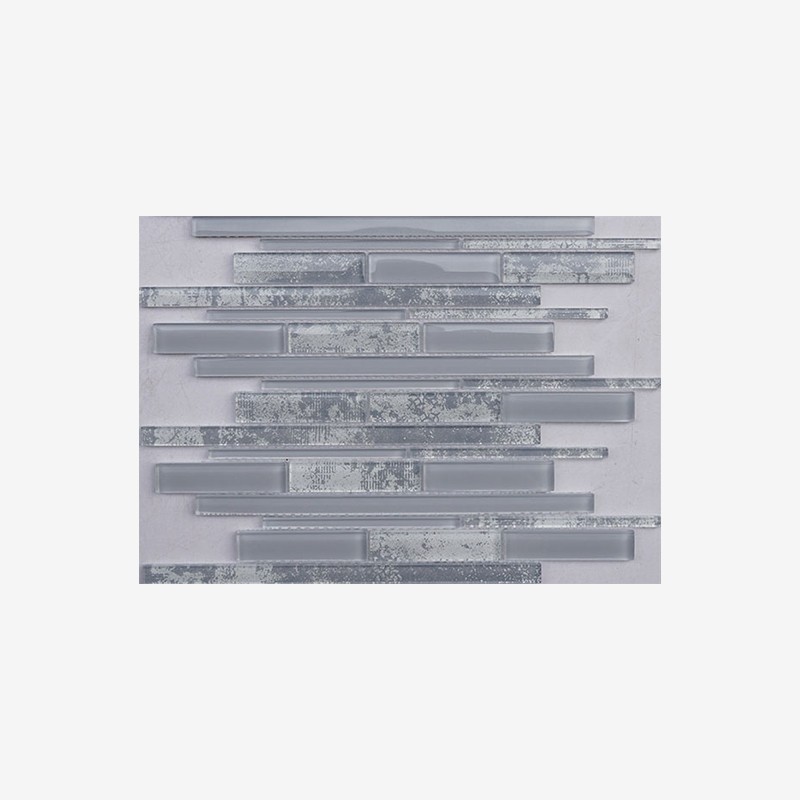 High Temperature Digital Printed Glass Multisize Sticks Mosaic  - Arvex 