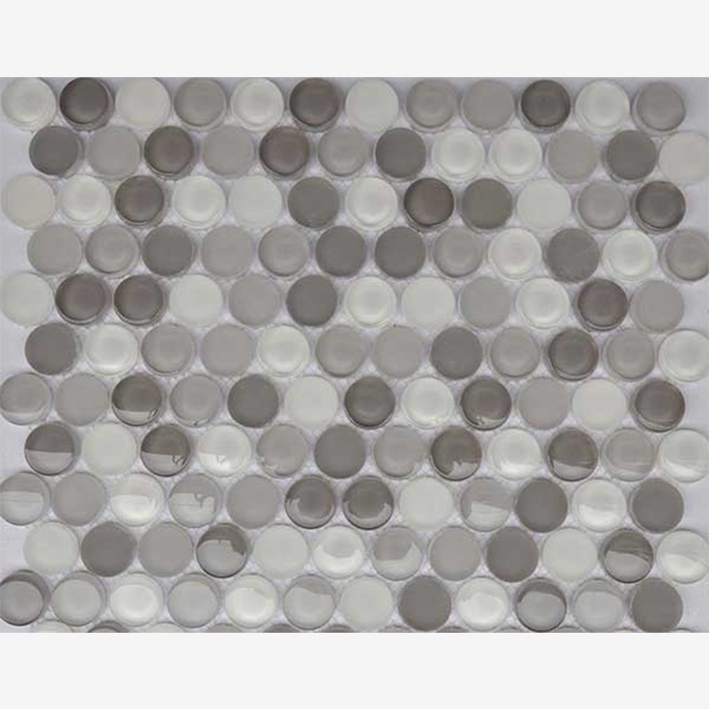 High Temperature Glass Penny Round Mosaic Arvex
