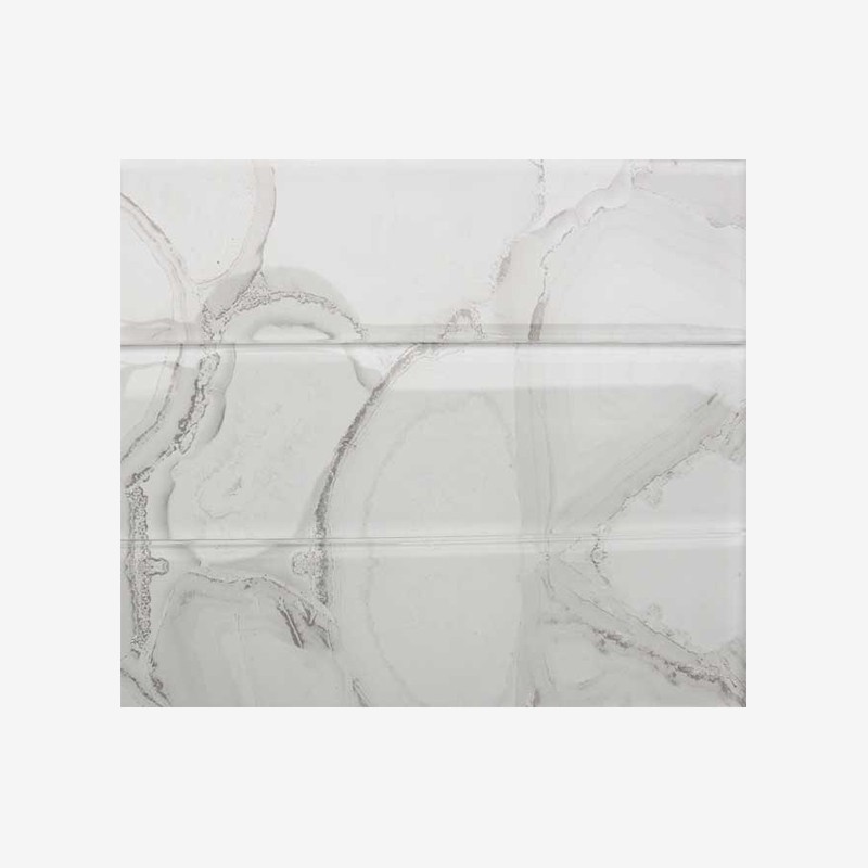 Onyx Look Laminated Glass Tiles  - Arvex 