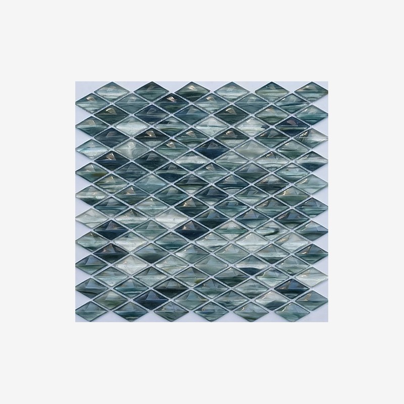 Cast Glass Rhomboid Mosaic  - Arvex 