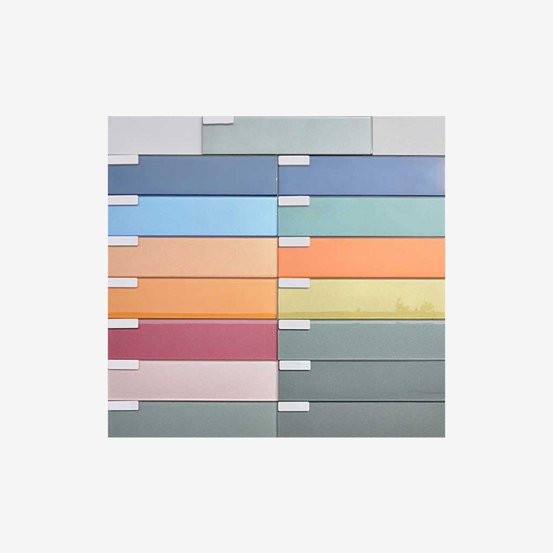 Bright Colors Metallic Tiles Arvex
