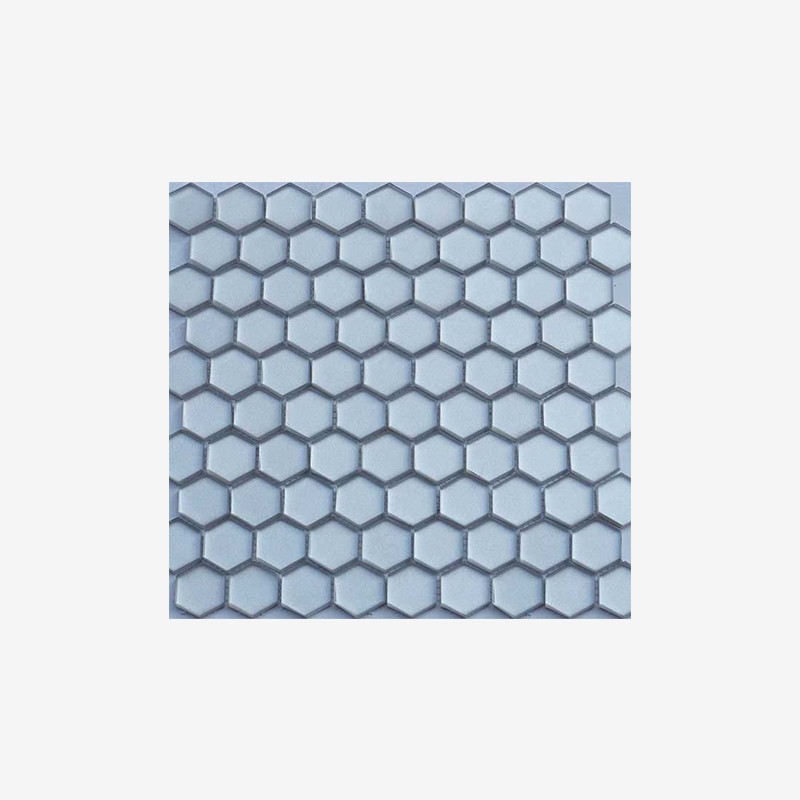 Metallic Glass Hexagon Mosaic With Soft Texture  - Arvex 