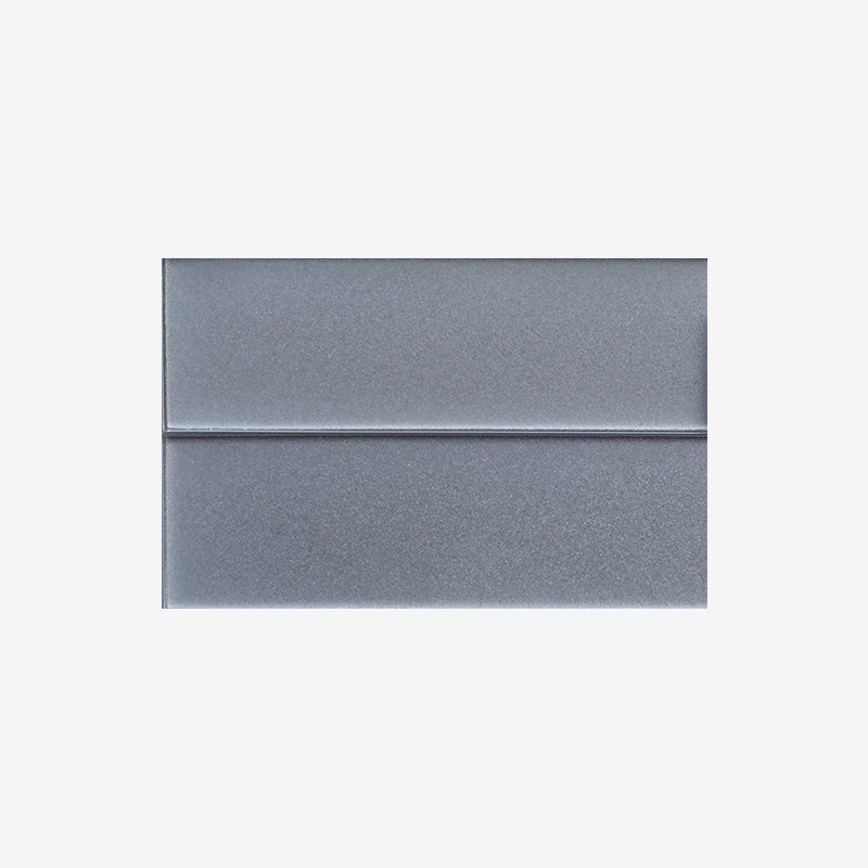Metallic Glass Tiles With Soft Texture Arvex
