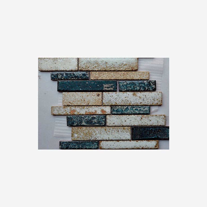 Glazed Terracotta Sticks Mosaic Arvex