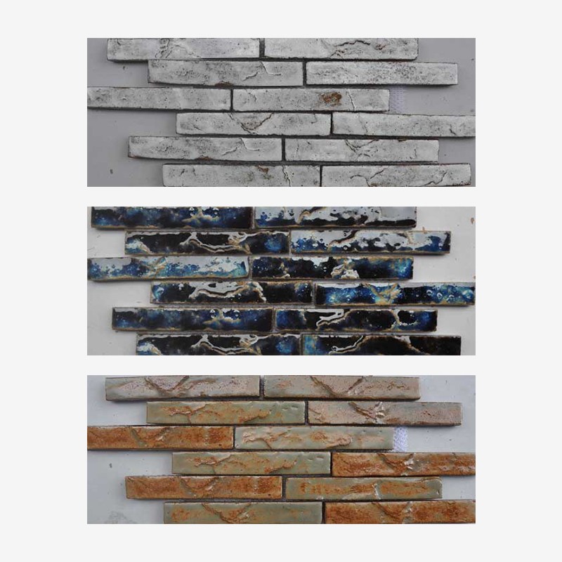 Glazed Terracotta Sticks Mosaic Arvex