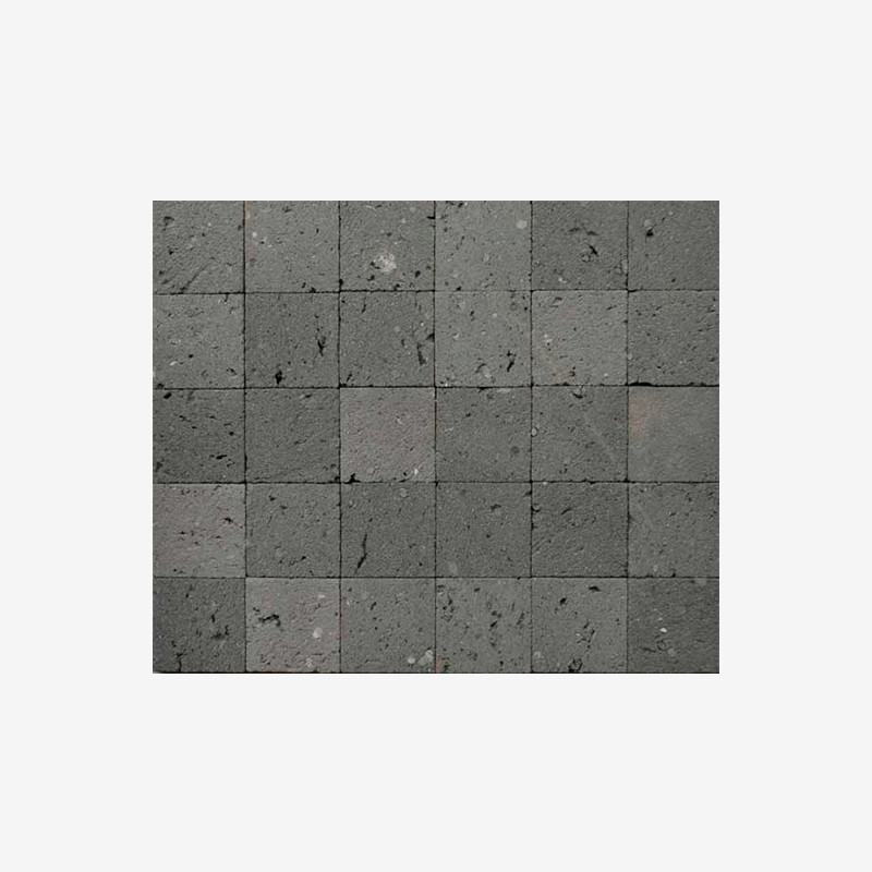 Raw Terracotta Squares Mosaic Arvex