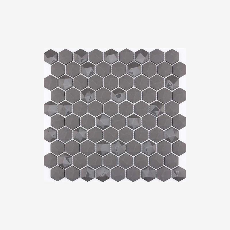3d Hexagon Mosaic Glossy And Matt Arvex