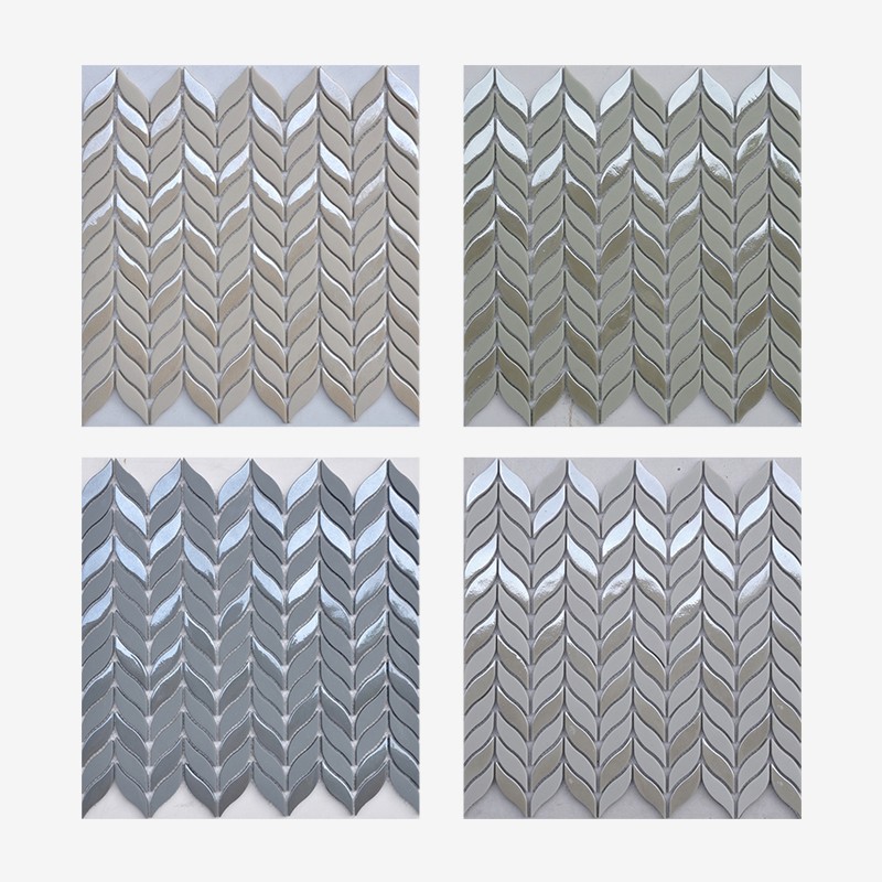 Chevron Mosaic With Luster  - Arvex 