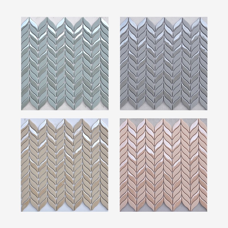 Chevron Mosaic With Luster  - Arvex 