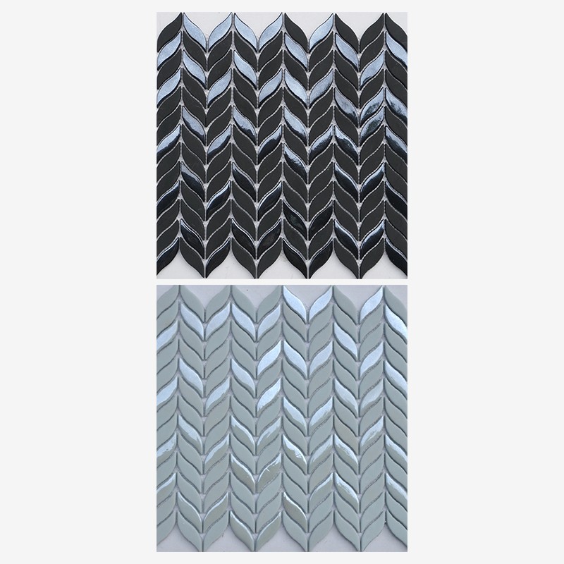 Chevron Mosaic With Luster  - Arvex 