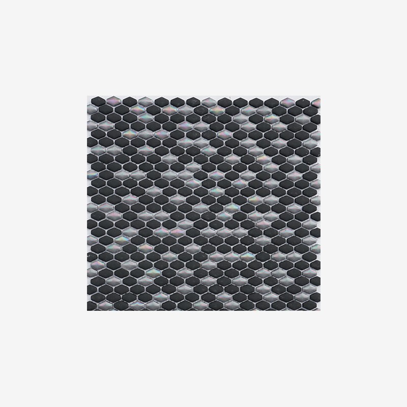 Mini Elongated Hexagon Mosaic With Luster Arvex