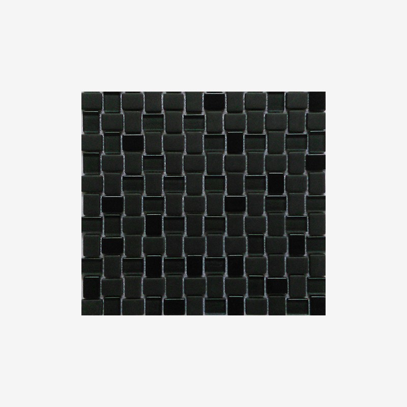 Squares Mosaic With Crystal Glass Arvex