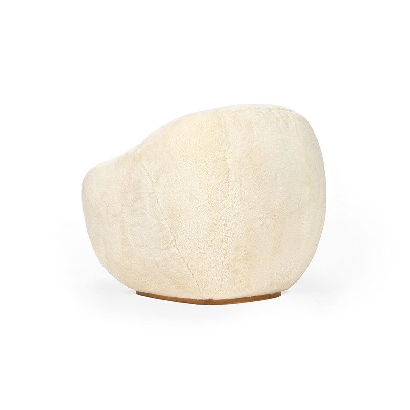 Niemeyer II Fur Armchair  - Insidherland 