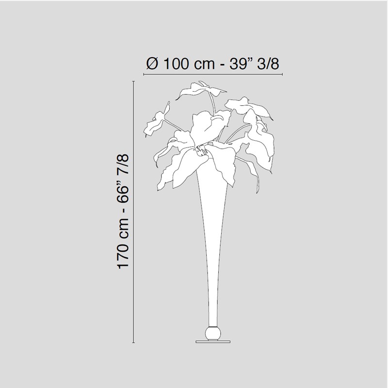 Flower Arrangement Glad  - VG 