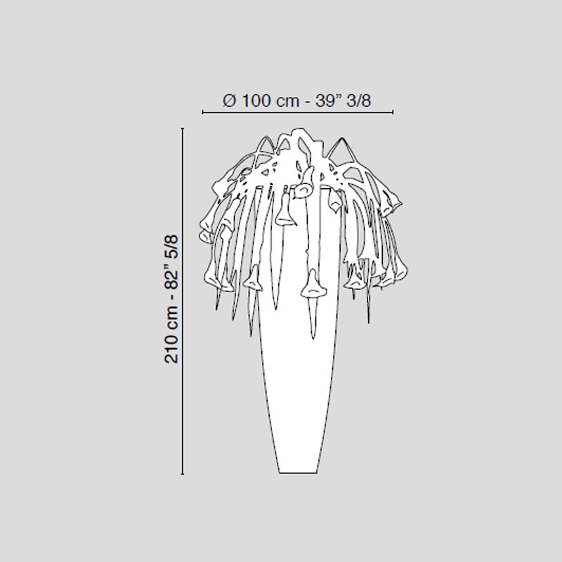 Set Arrangement Paris In Shiny Vase  - VG 
