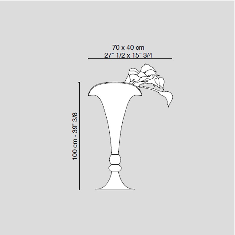 Vase Capri  - VG 