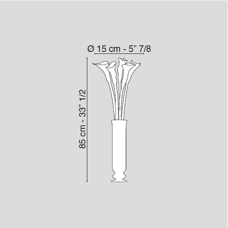 Vase Elegant Calla Small  - VG 
