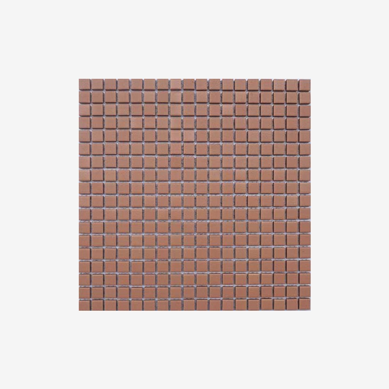 Through Body Unglazed Porcelain Mosaics Mesh Mounted  - Arvex 