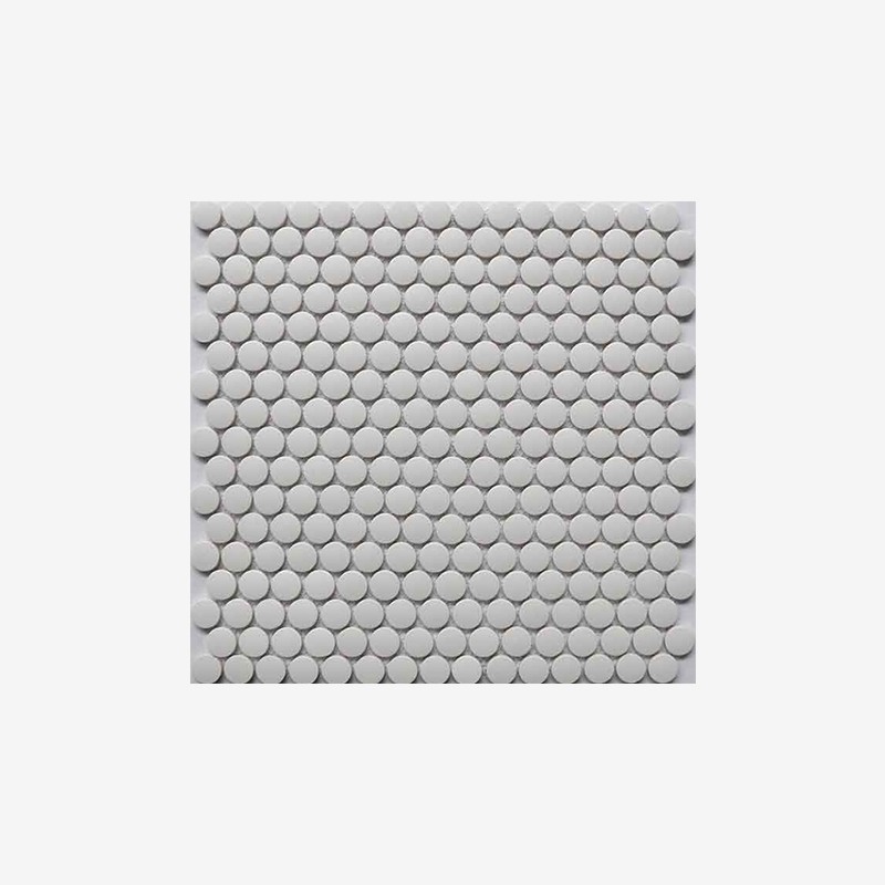 Through Body Unglazed Porcelain Mosaics Mesh Mounted Arvex