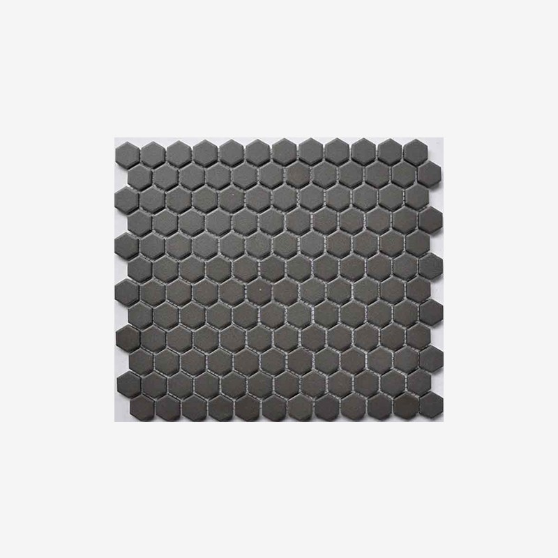 Through Body Unglazed Porcelain Mosaics Mesh Mounted Arvex