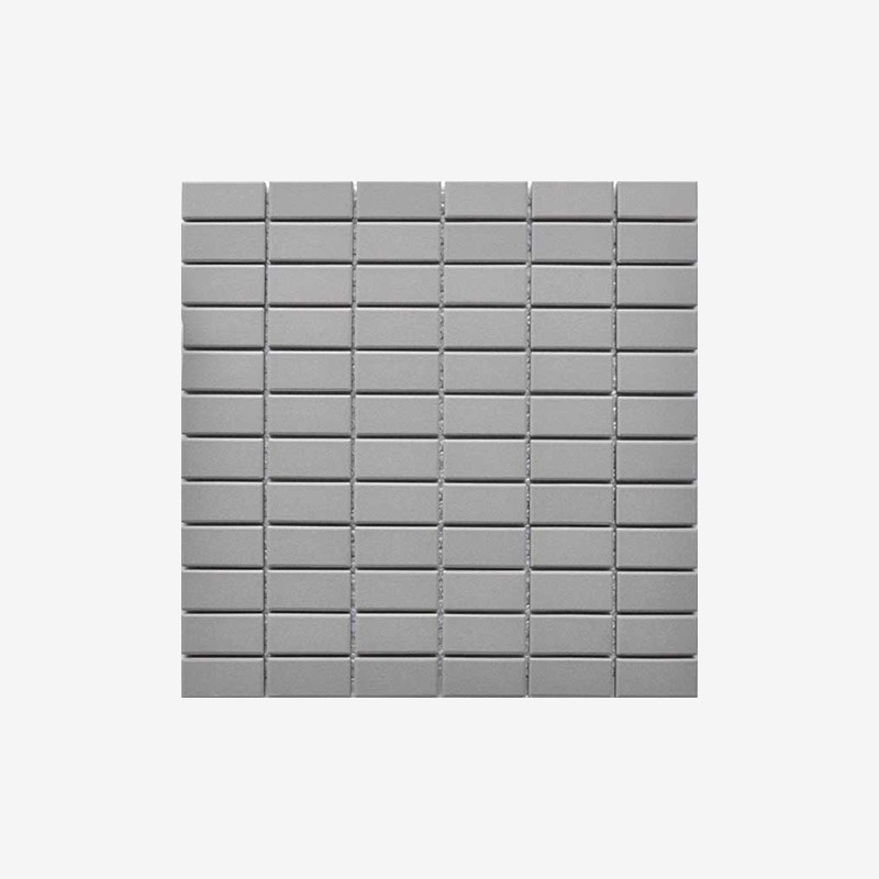 Through Body Unglazed Porcelain Mosaics Mesh Mounted  Arvex