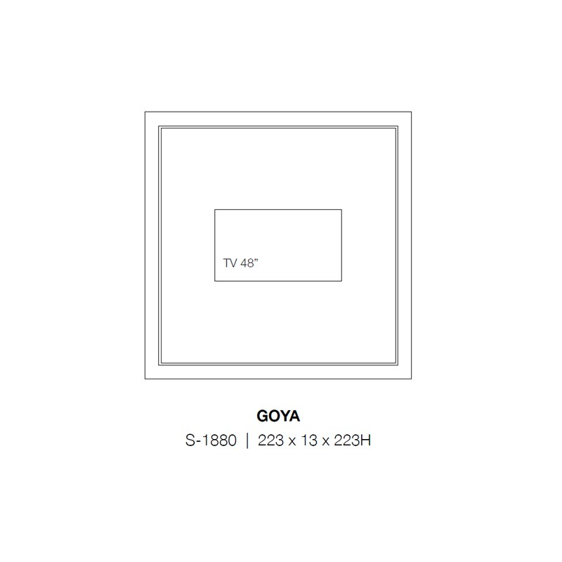 Goya Tv Cabinet  - ALEXANDRA 