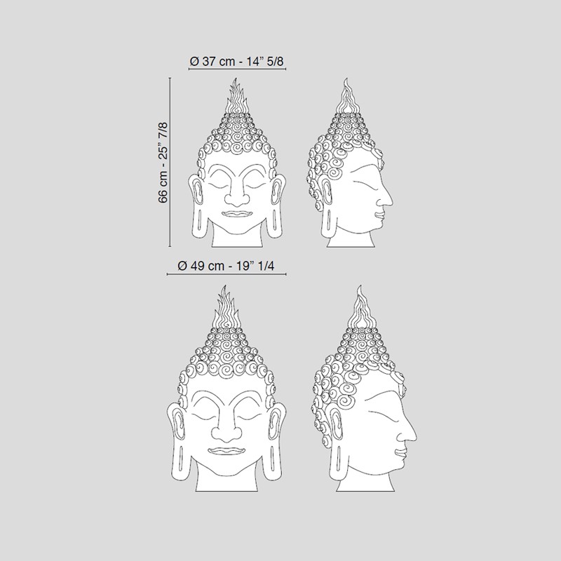 Buddha Head  - VG 