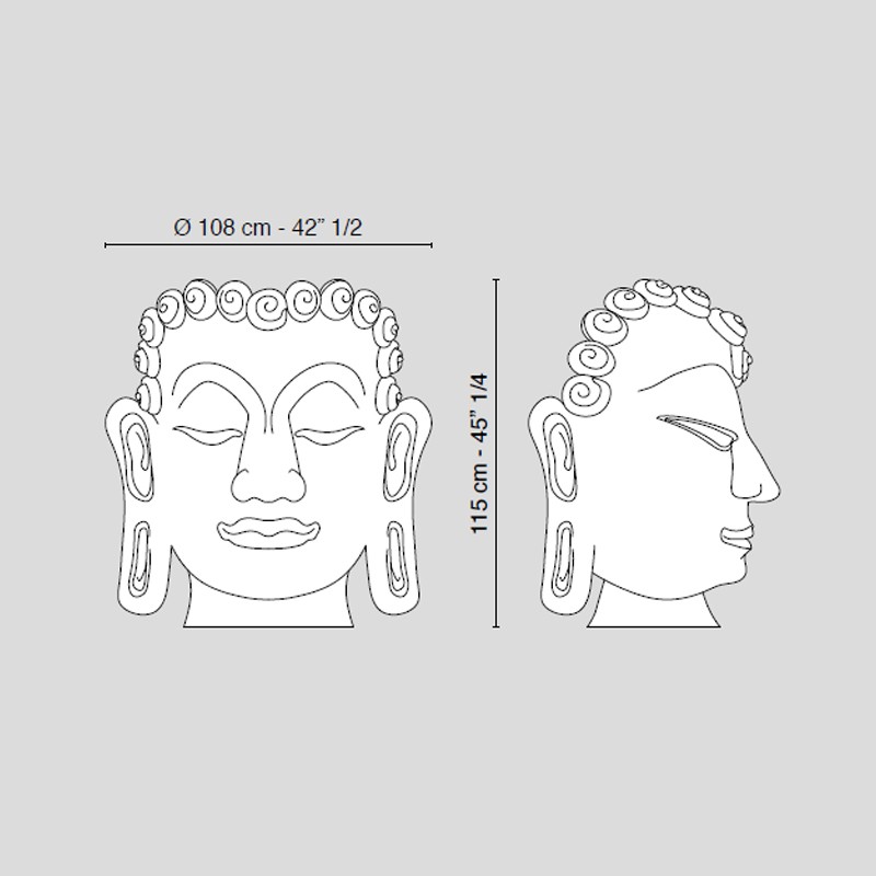 Buddha Mask  - VG 