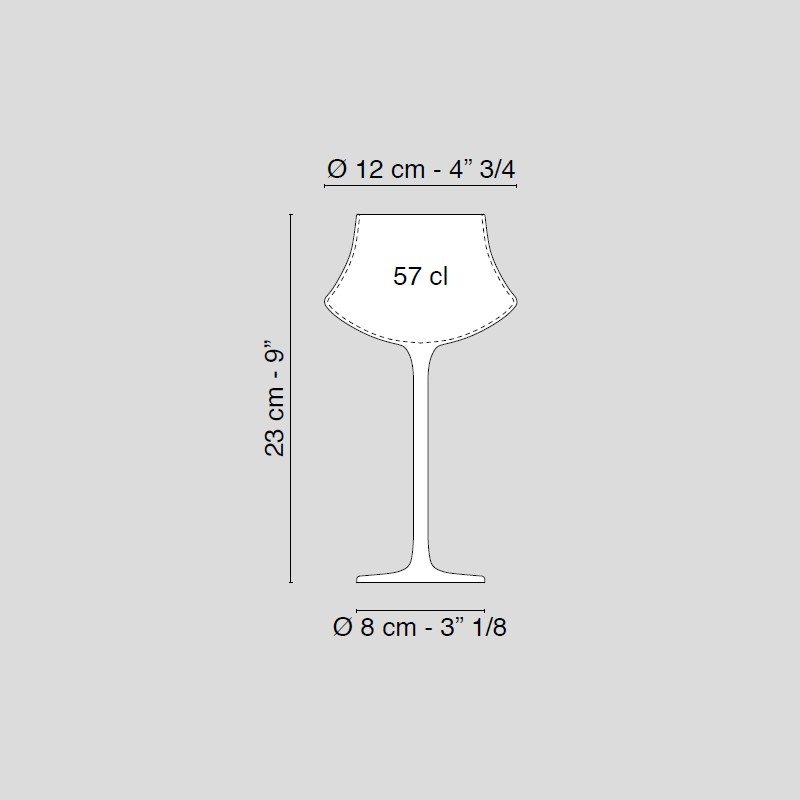 Glass Minimes Red Wine  - VG 