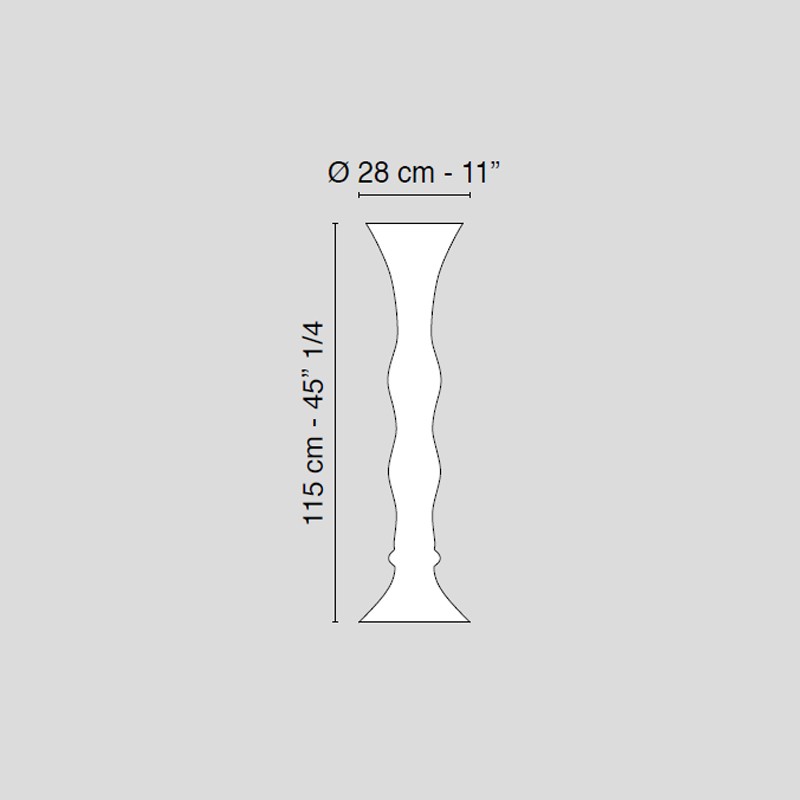 Vase Clex In Glass  - VG 