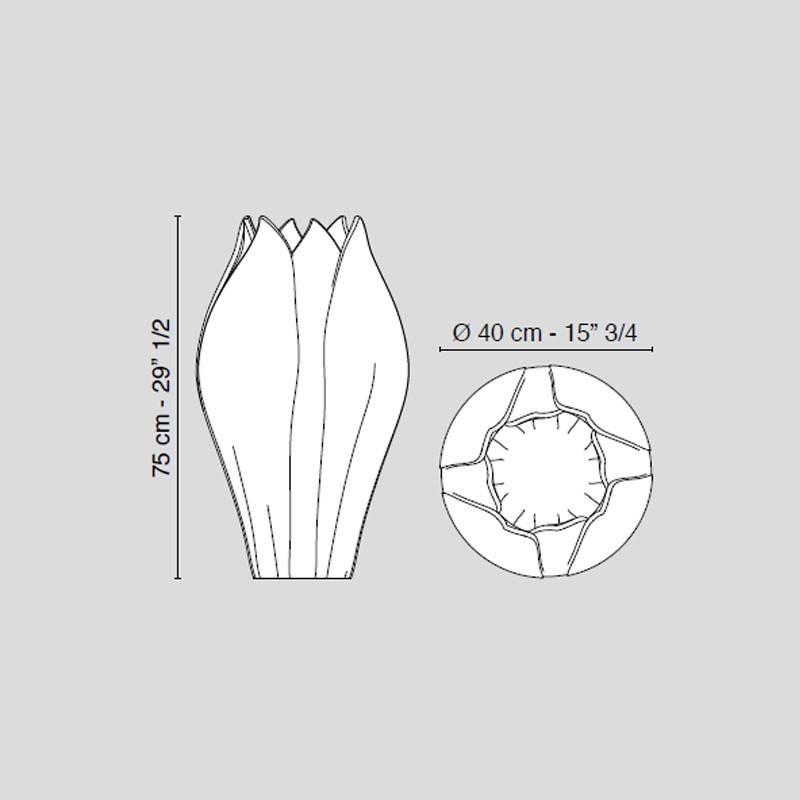 Vase Tulip Big  - VG 